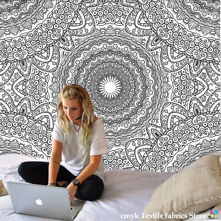 Hot New Indian Mandala Tapestry
