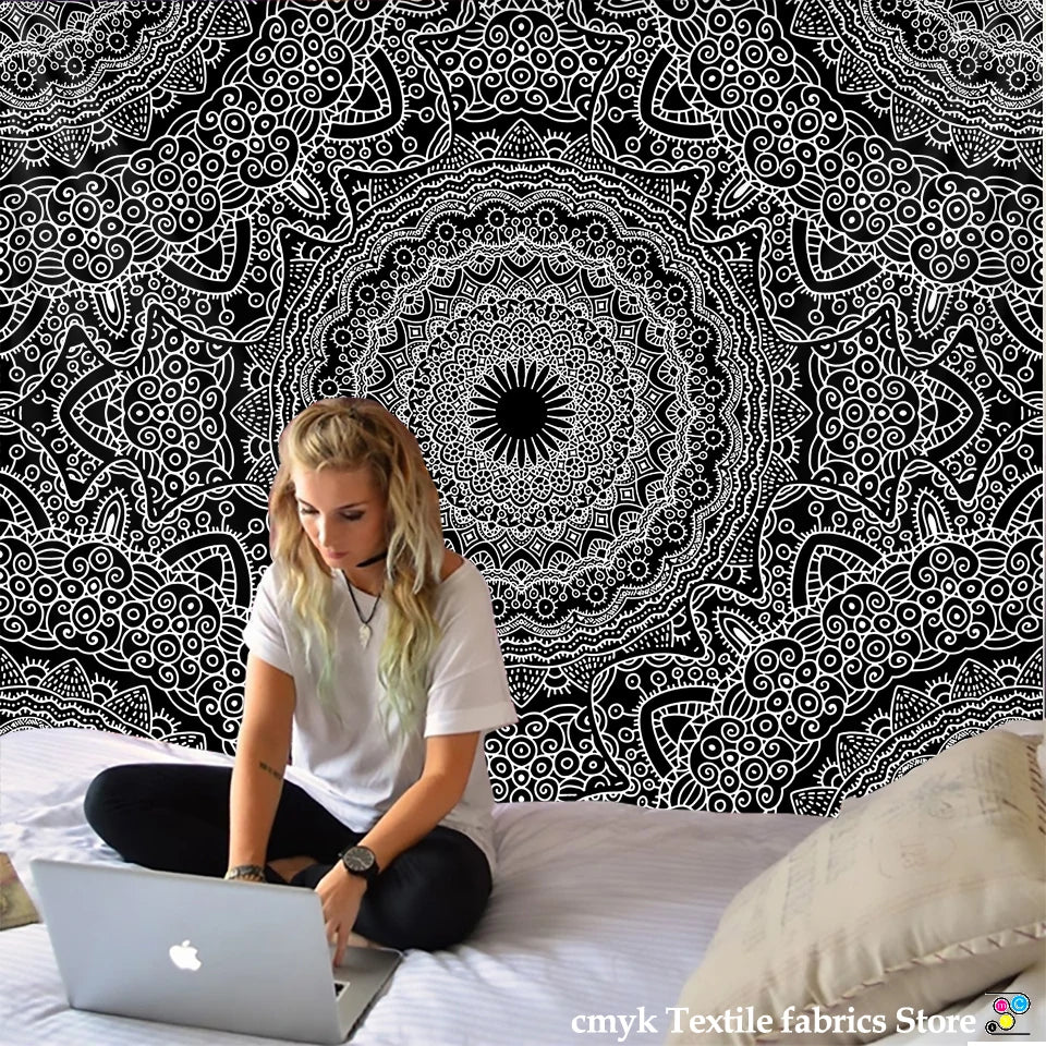 Hot New Indian Mandala Tapestry