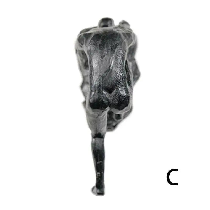 Rock Climber Resin Wall Sculpture