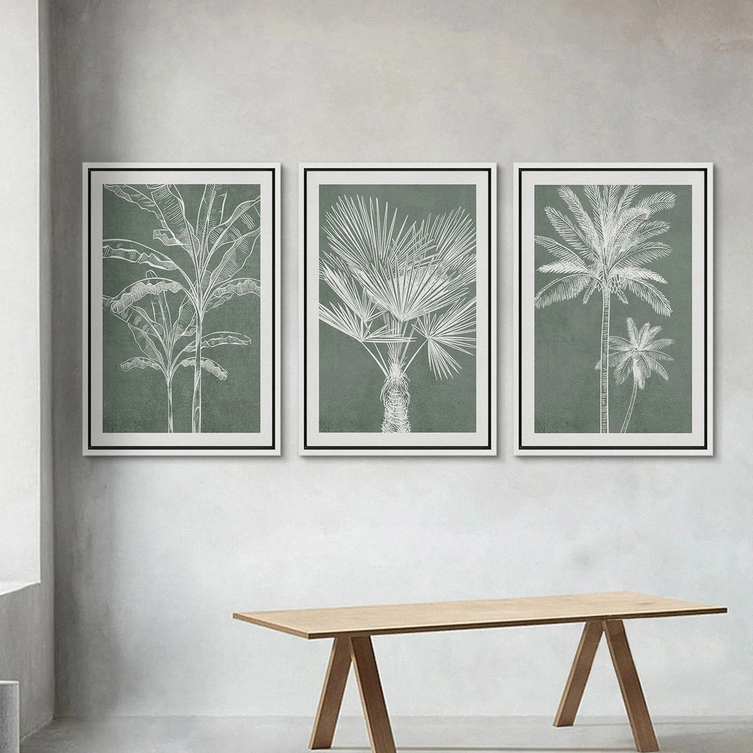 Botanical Palm Leaf Canvas Print