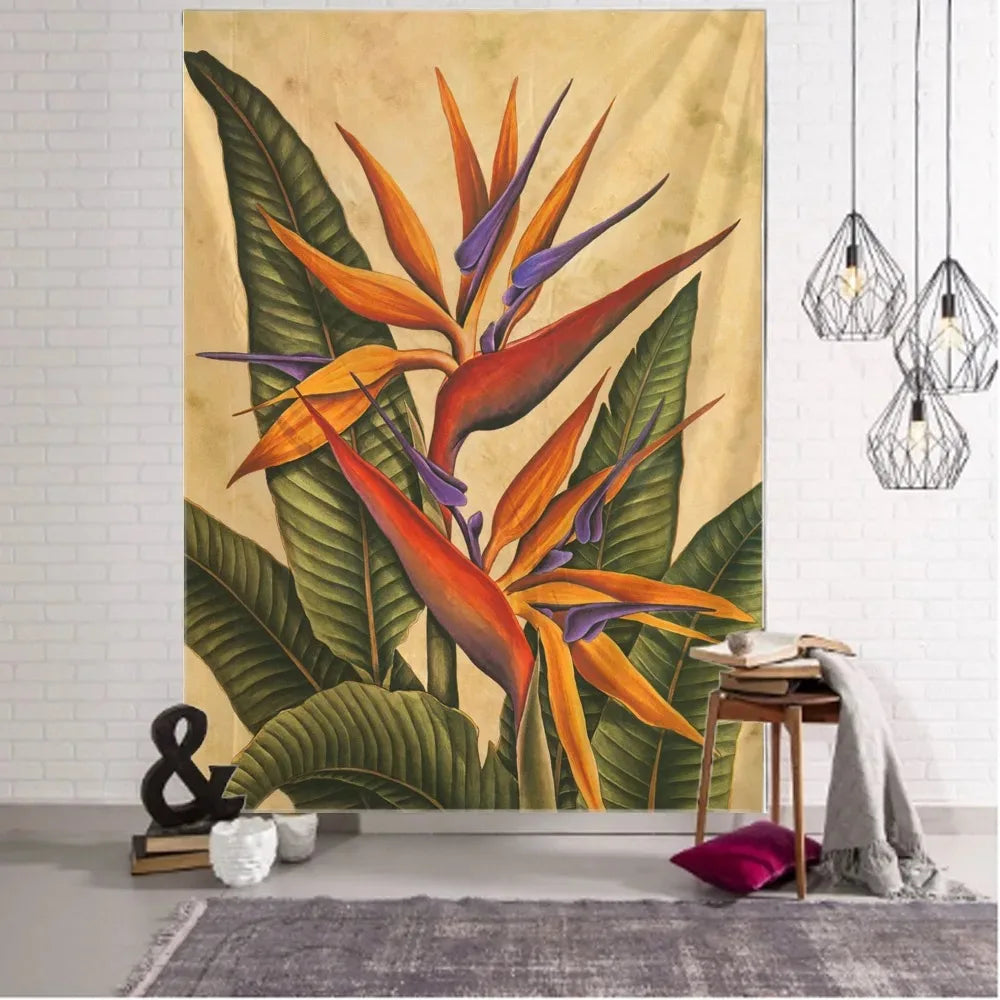 Bohemian Retro Landscape Wall Tapestry