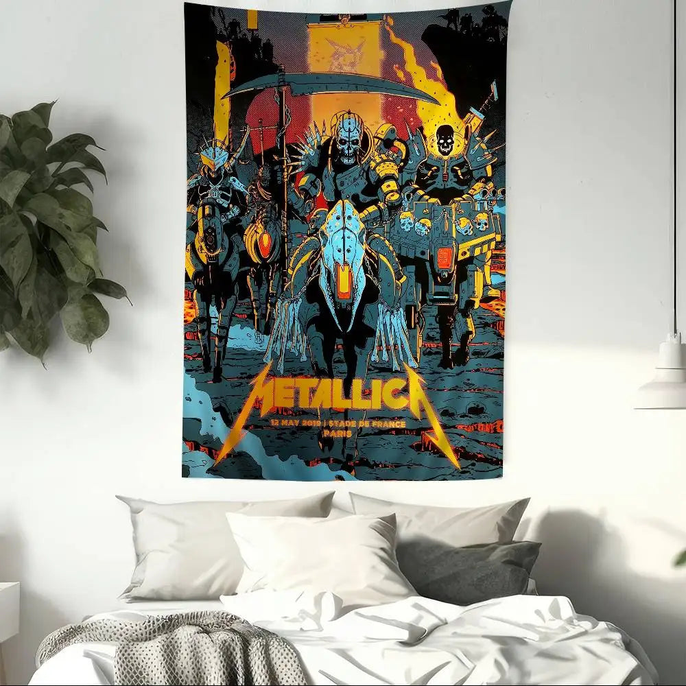 Metallica Band Tapestry