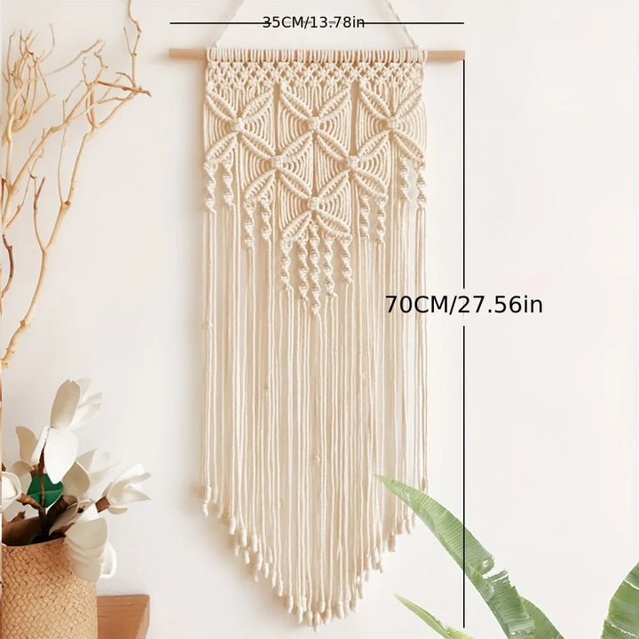 Macrame Wall Hanging Tassel Tapestry