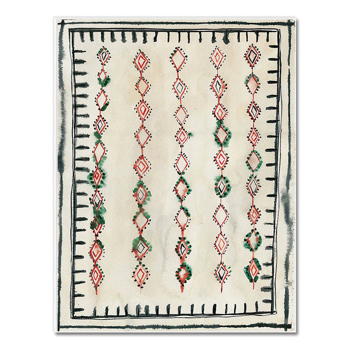 Moroccan Rug Canvas Art