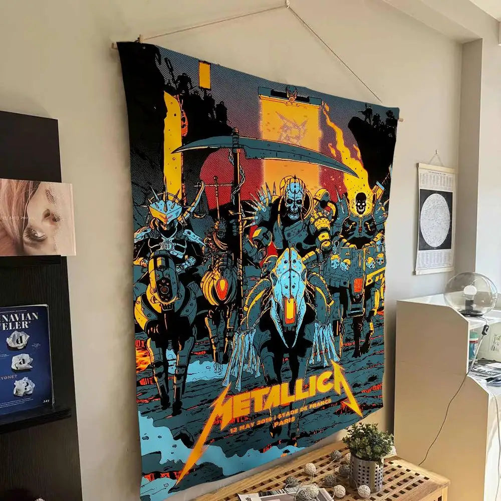Metallica Band Tapestry