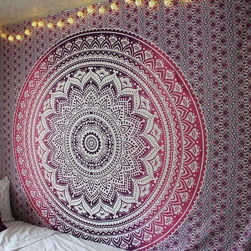 Mandala Macrame Wall Tapestry