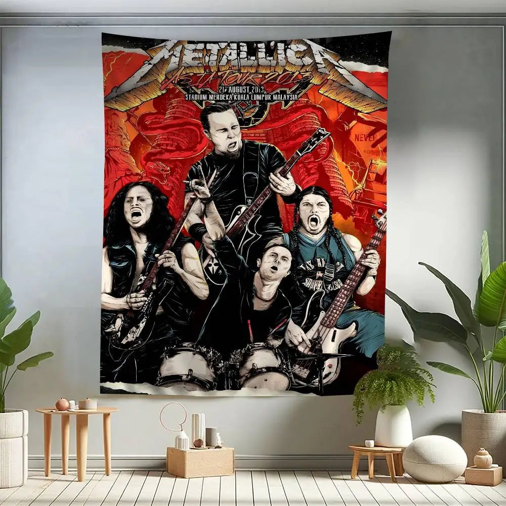 Metallica Band Tapestry