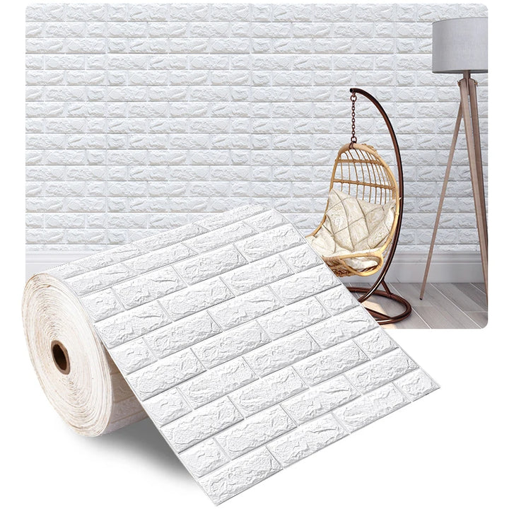 70×100 cm 3D Brick Foam Wall Sticker
