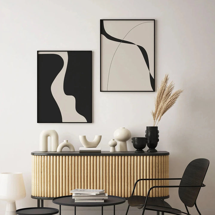 Minimal Line Art Canvas Poster