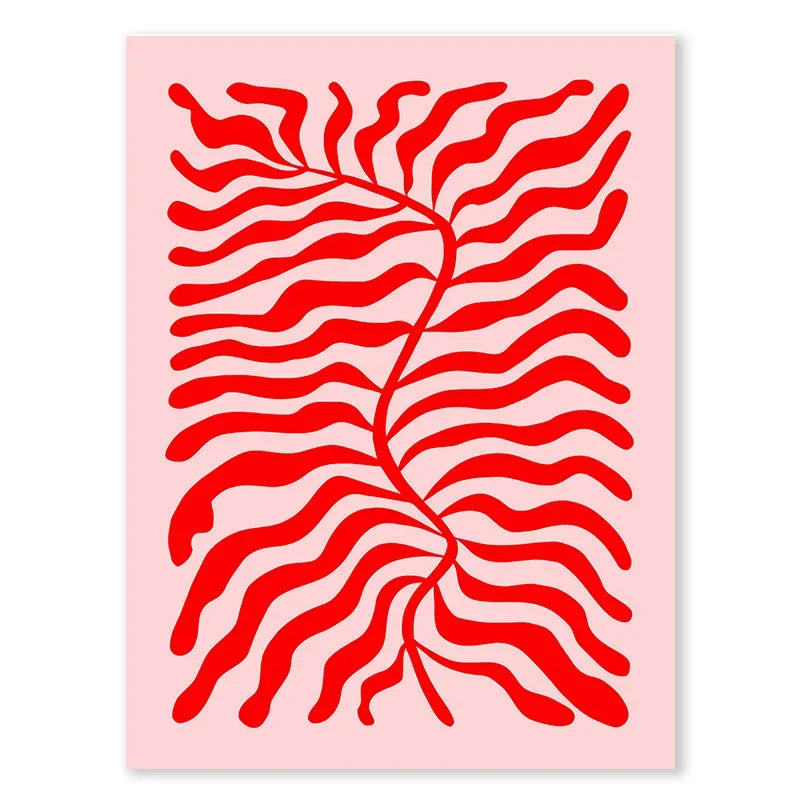 Matisse Leopard Abstract Canvas Art