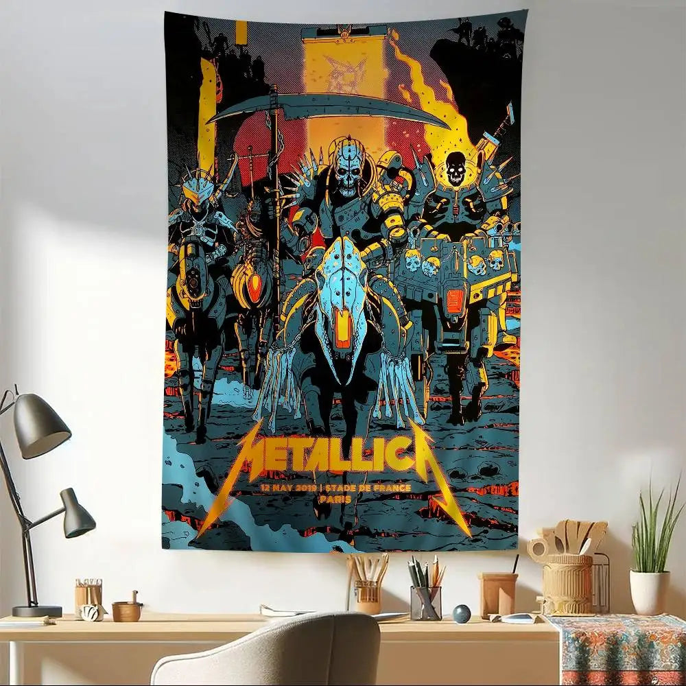 Metallica Band Tapestry