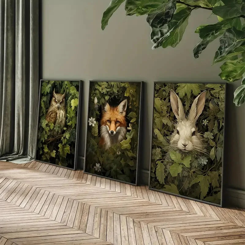 3-Piece Magical Forest Animal Set