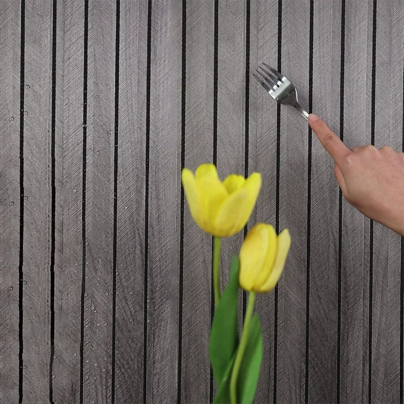 3D Grille PVC Wall Sticker