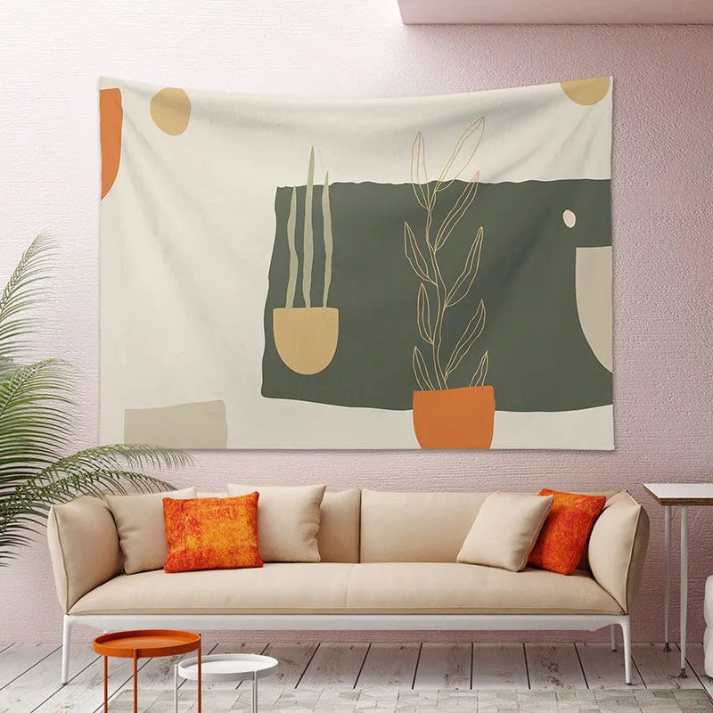 Morandi Niche Wall Tapestry
