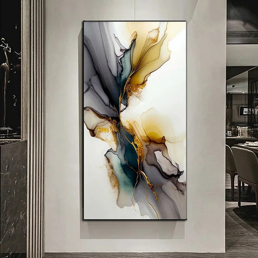 DIY Large Abstract Landscape Diamond Painting