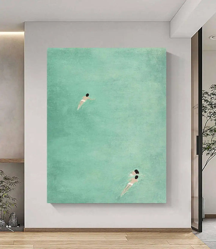 Handmade Abstract Canvas Painting