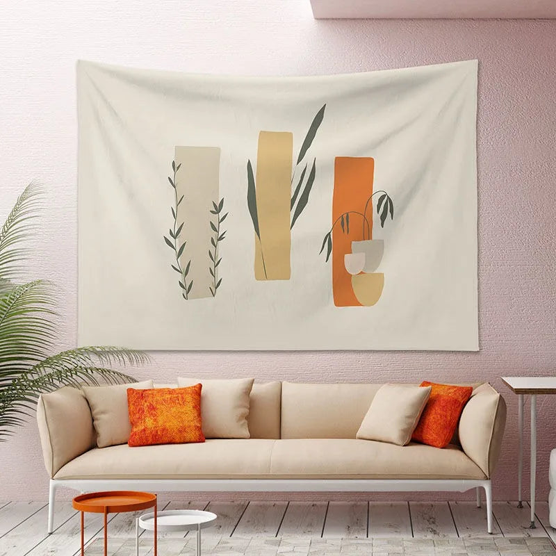 Morandi Niche Wall Tapestry