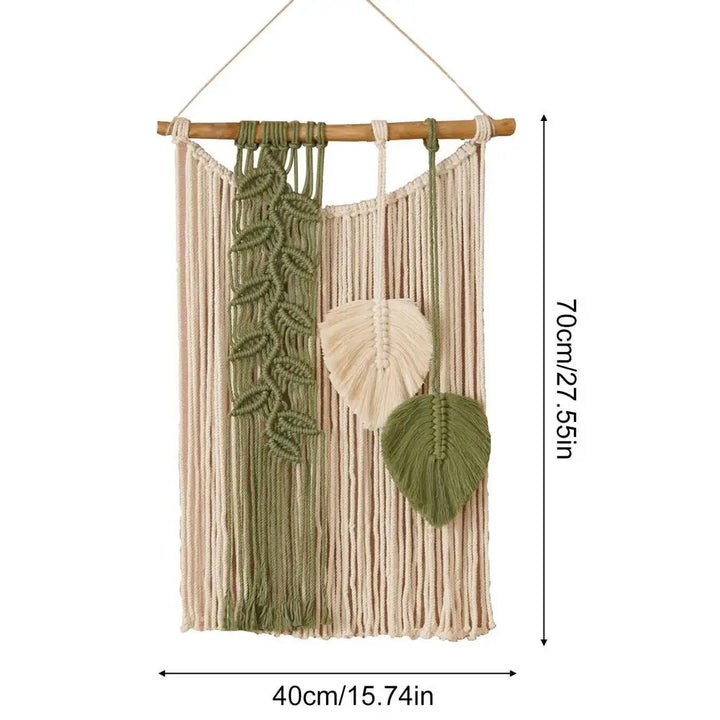 Handwoven Boho Macrame Wall Tapestry