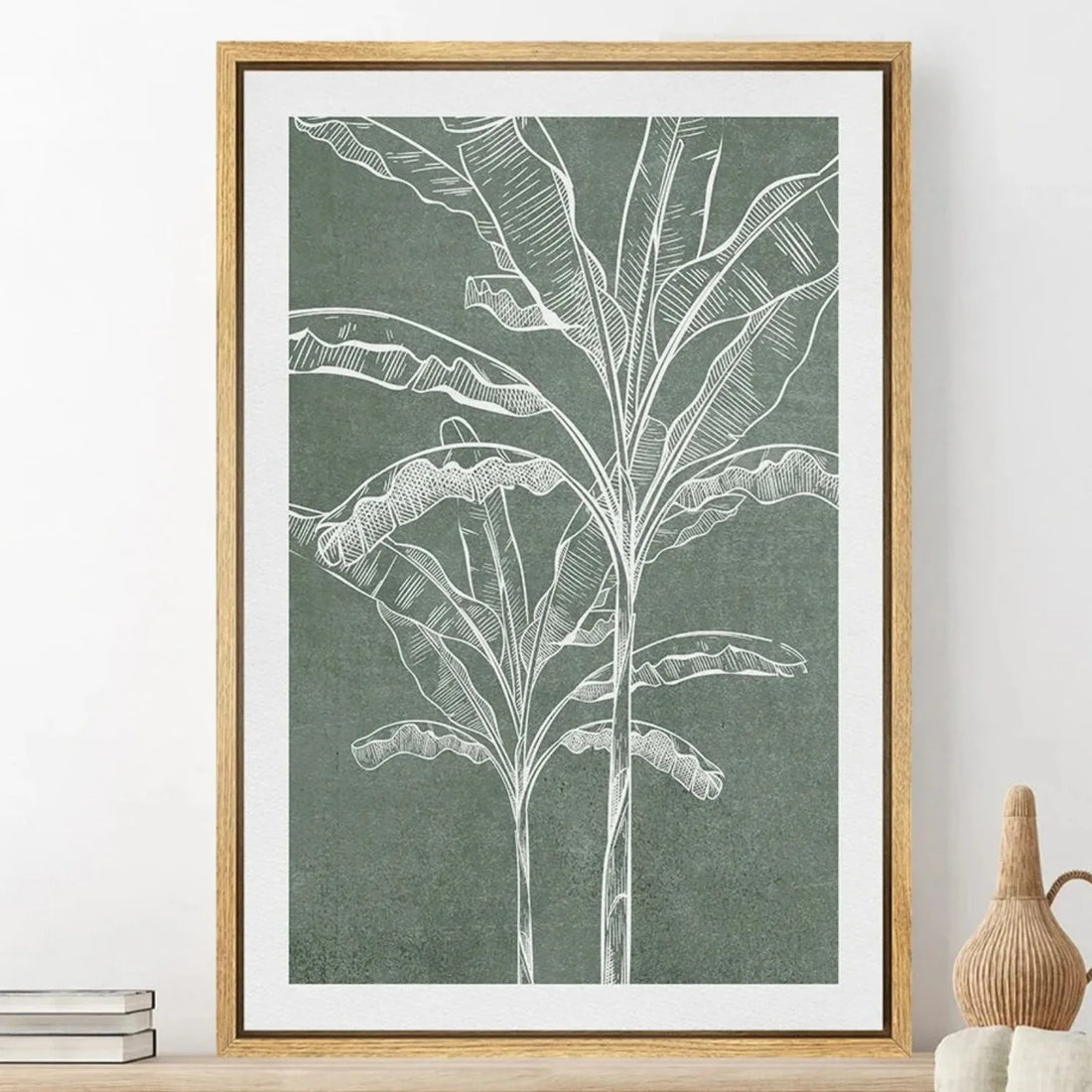 Botanical Palm Leaf Canvas Print