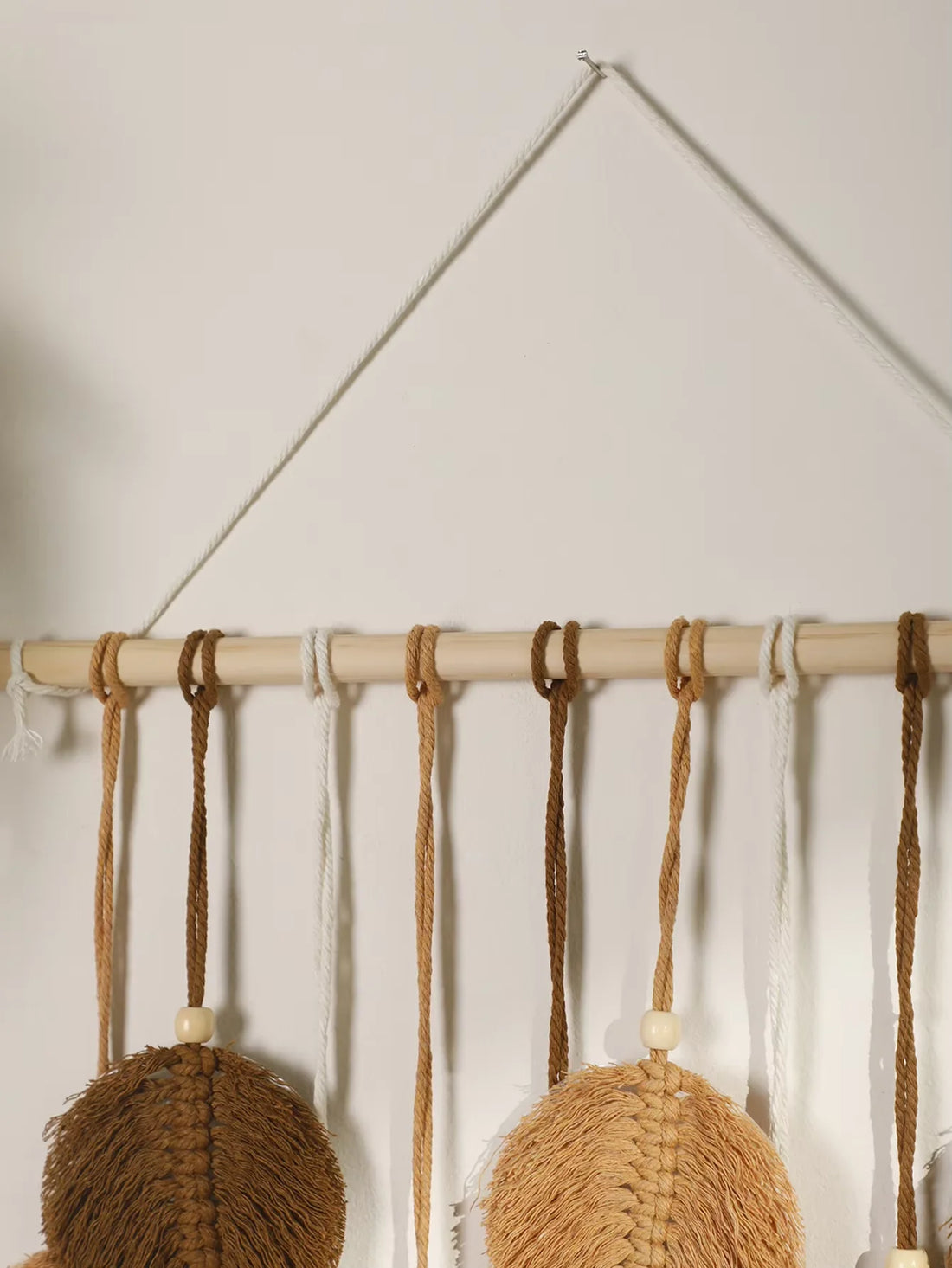 Green Leaf Macrame Wall Hanging