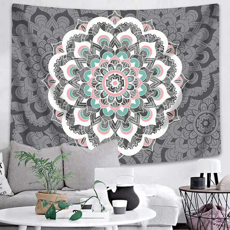 Mandala Macrame Wall Tapestry