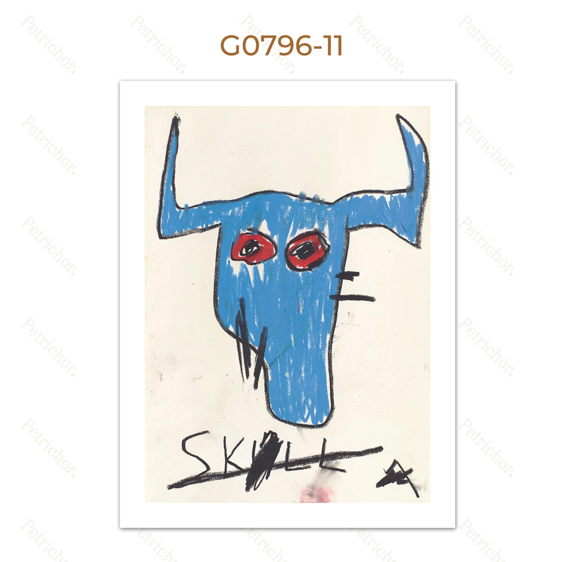 Jean Michel Graffiti Canvas Art