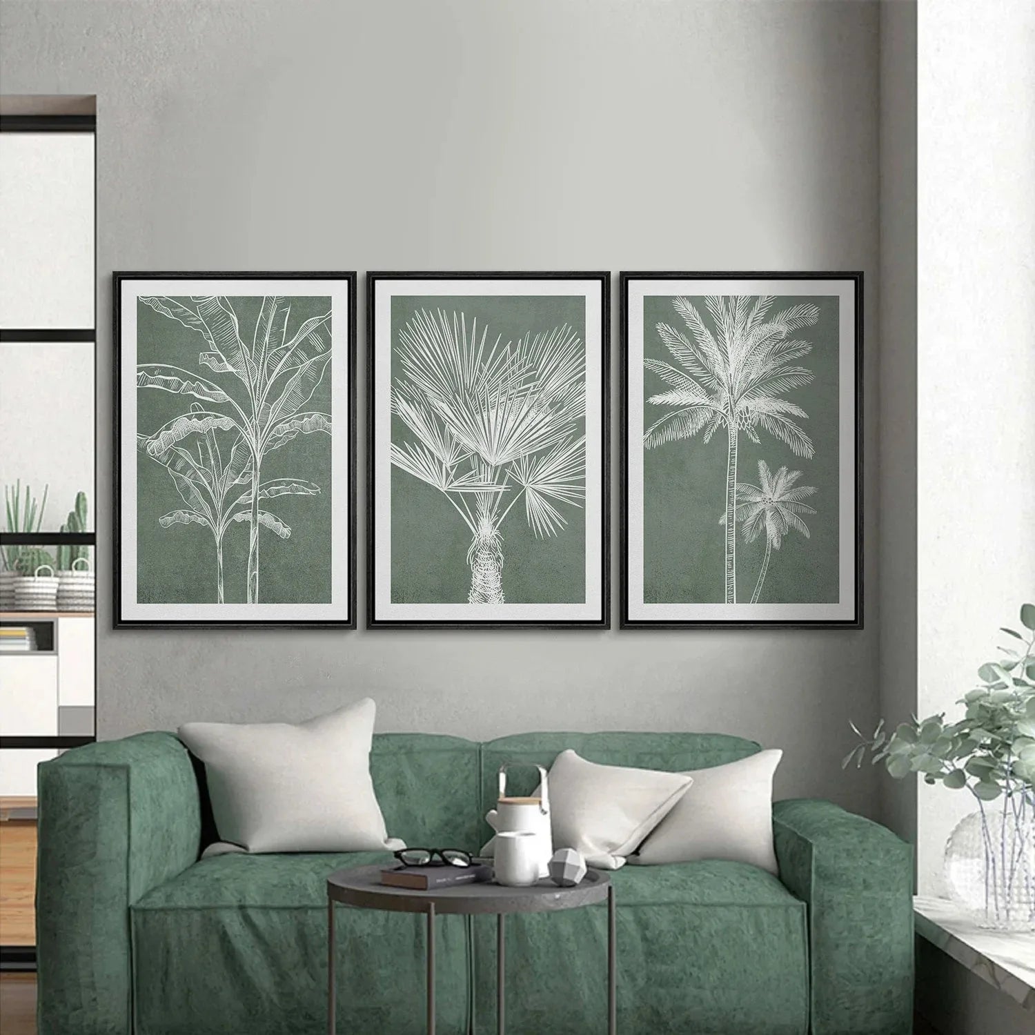 Botanical Palm Leaf Canvas Print