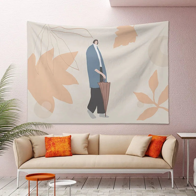 Morandi Niche Wall Tapestry