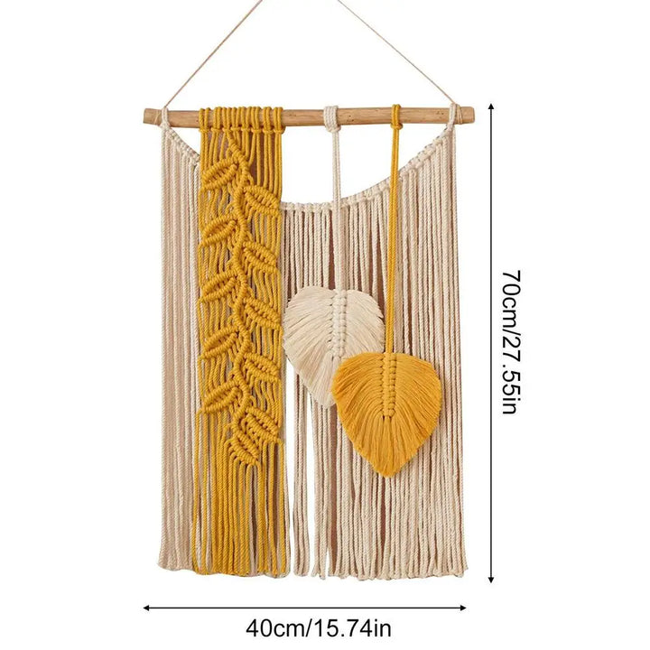 Handwoven Boho Macrame Wall Tapestry