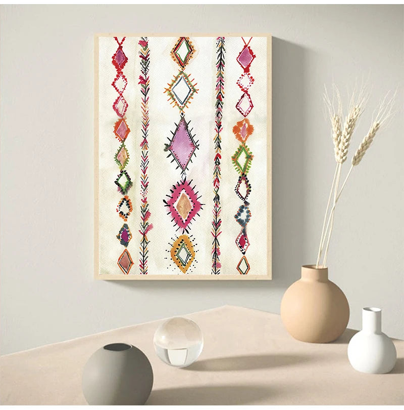 Moroccan Rug Canvas Art