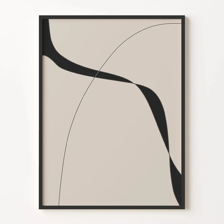 Minimal Line Art Canvas Poster