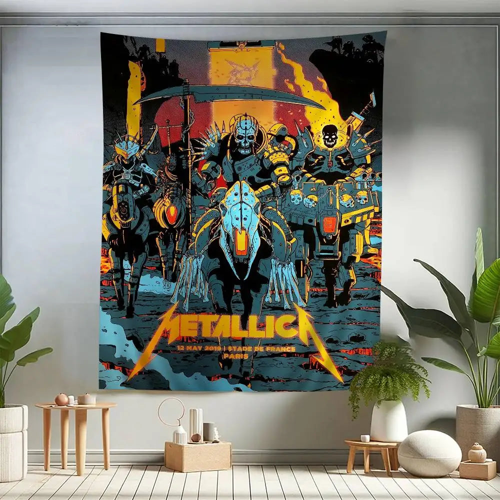 Metallica Band Tapestry