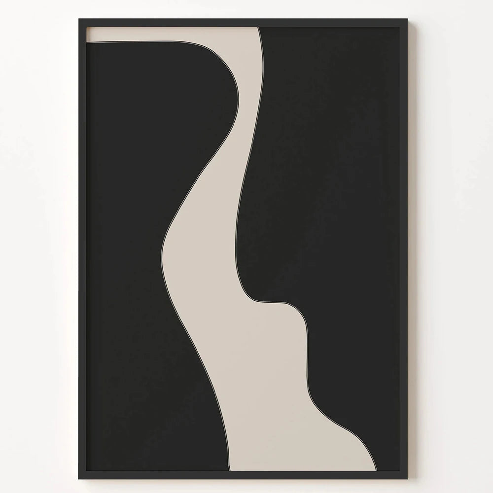 Minimal Line Art Canvas Poster