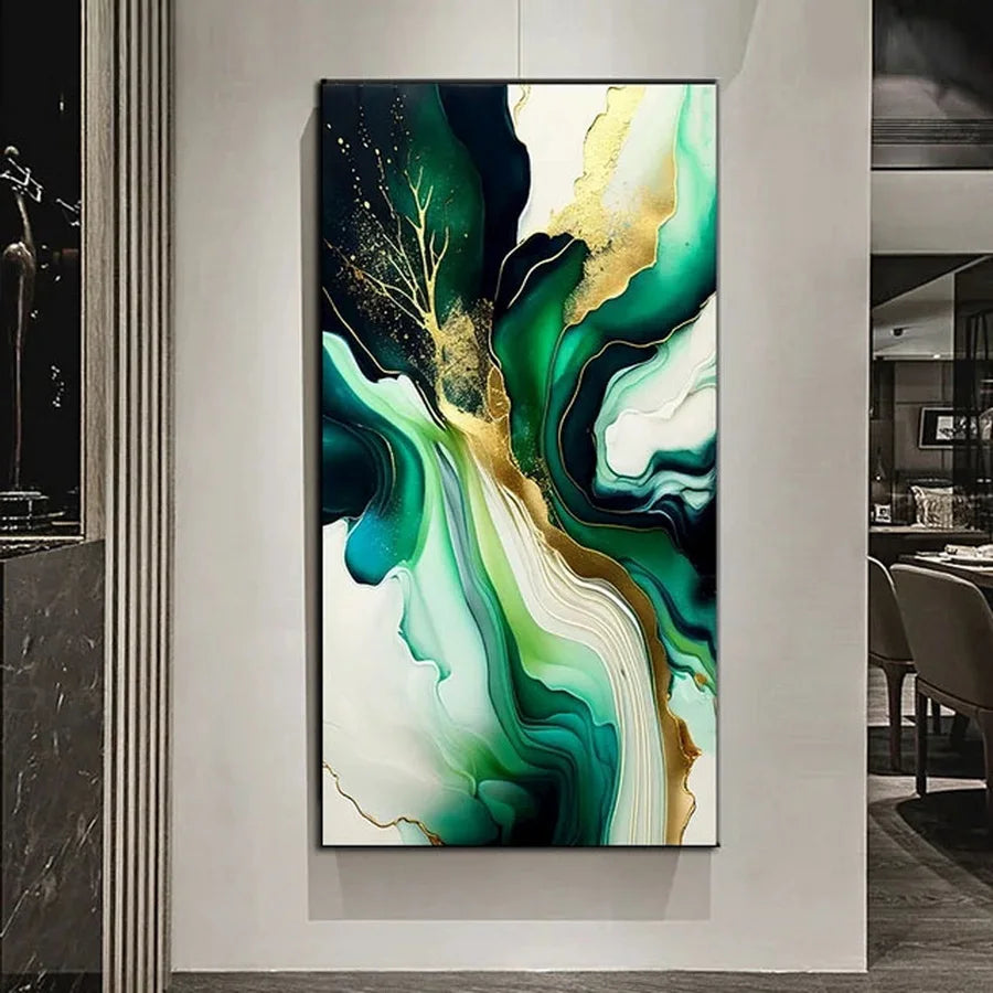 DIY Large Abstract Landscape Diamond Painting