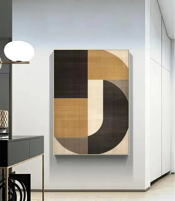 Wabi-Sabi Minimalist Abstract Canvas