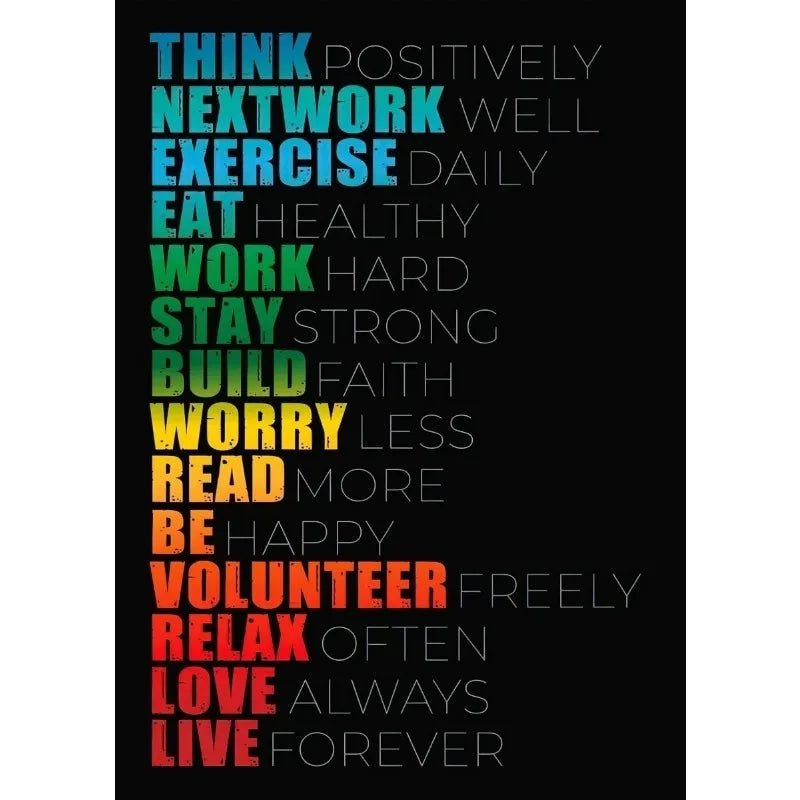 Motivational Lion Canvas Poster
