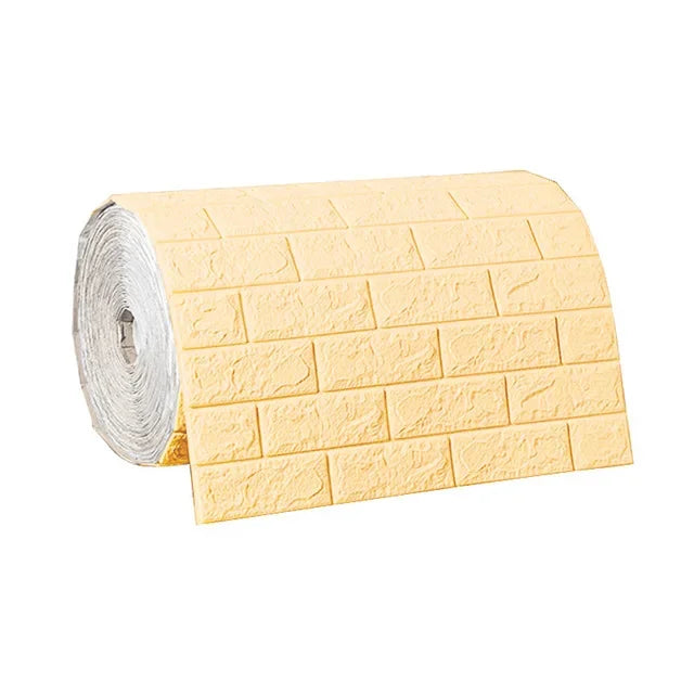 70×100 cm 3D Brick Foam Wall Sticker