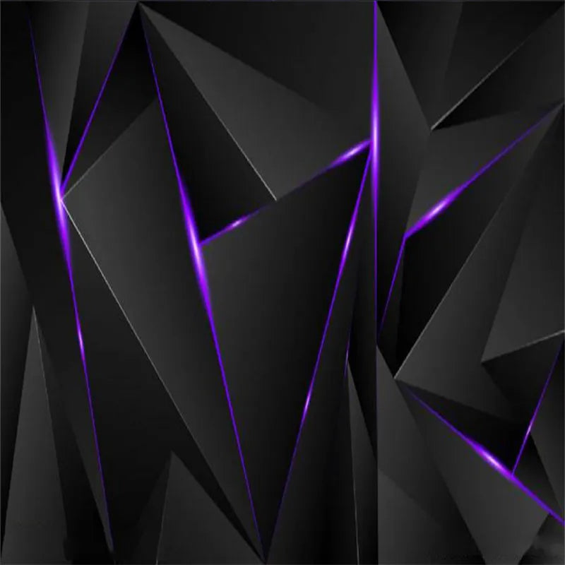 3D Black Triangle Wallpaper