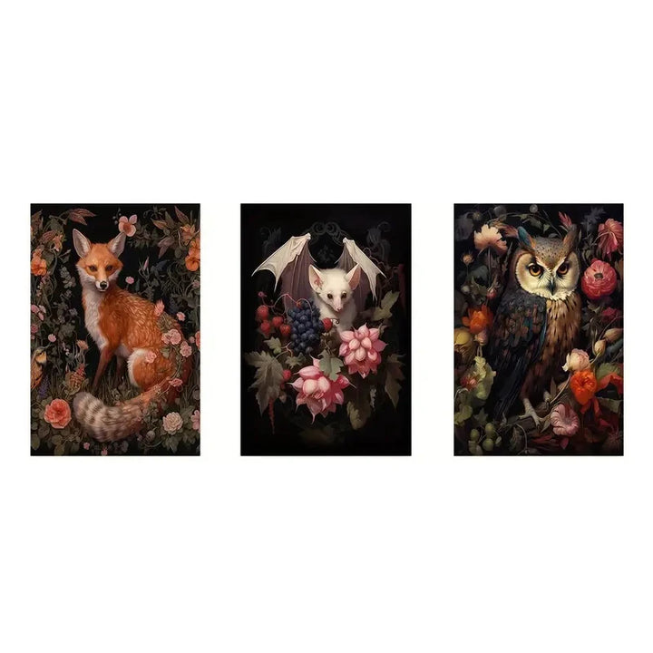 3-Piece Magical Forest Animal Set