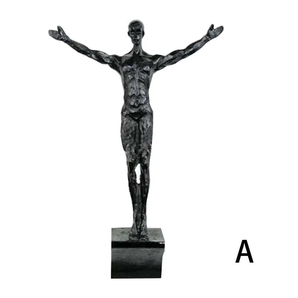 Rock Climber Resin Wall Sculpture