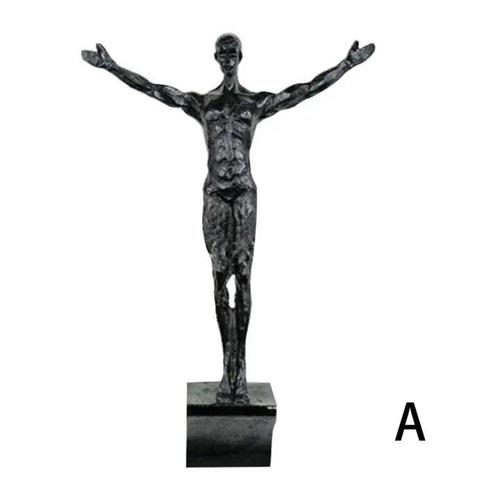 Rock Climber Resin Wall Sculpture