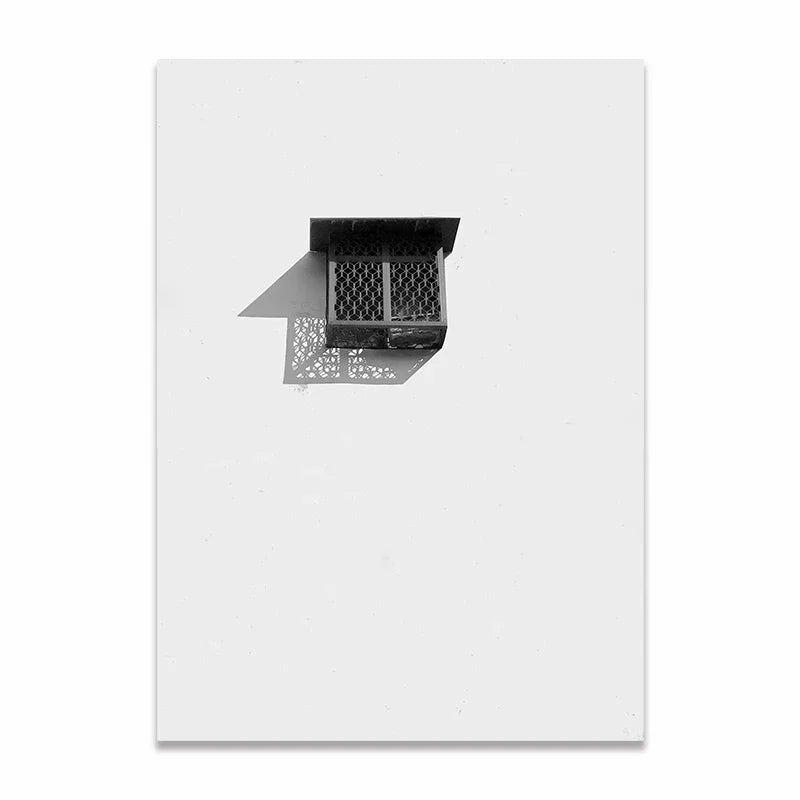 Scandinavian Black & White Canvas Wall Art