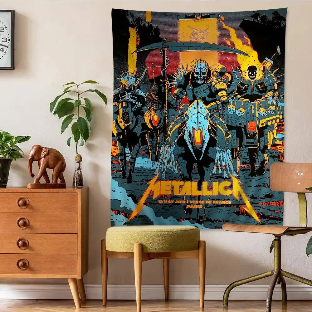 Metallica Band Tapestry