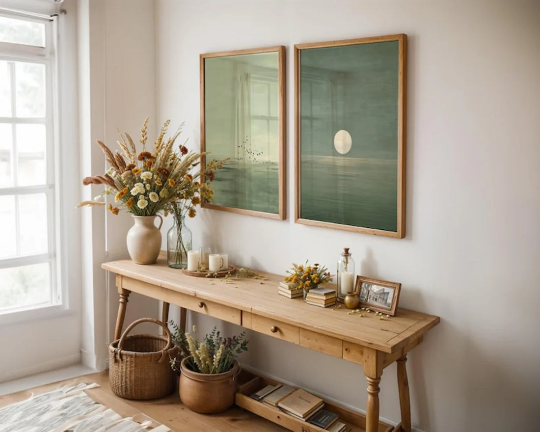 2PCS Japanese Sunset Zen Canvas Set