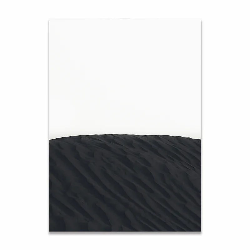 Scandinavian Black & White Canvas Wall Art