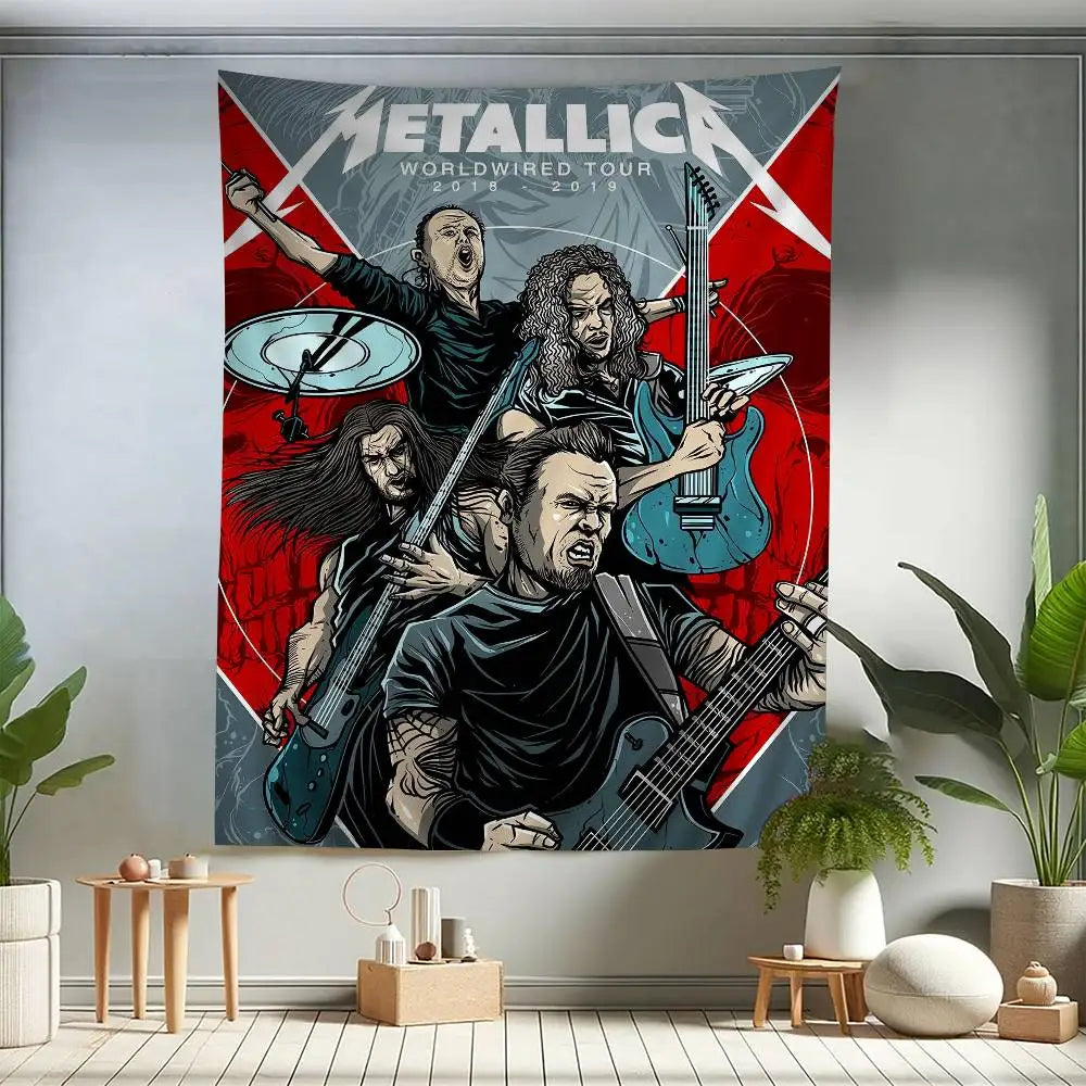 Metallica Band Tapestry
