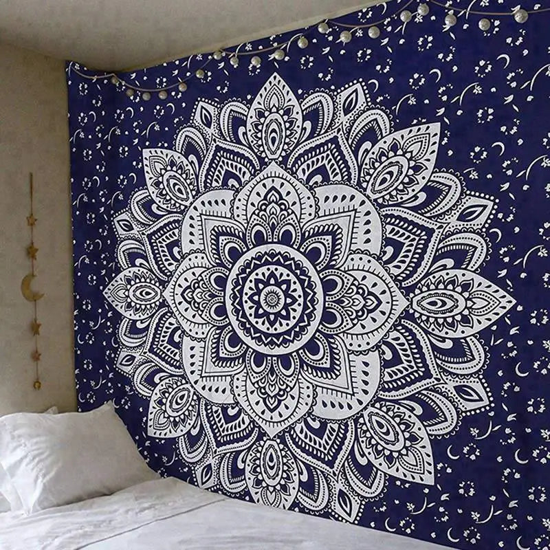 Mandala Macrame Wall Tapestry
