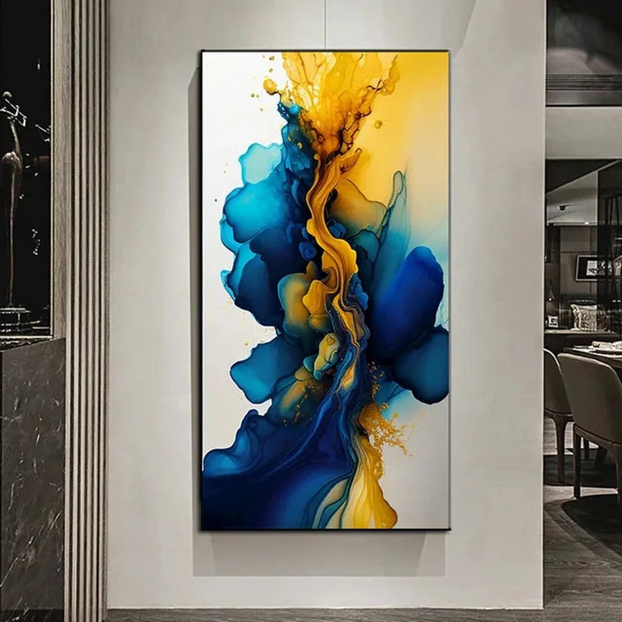 DIY Large Abstract Landscape Diamond Painting