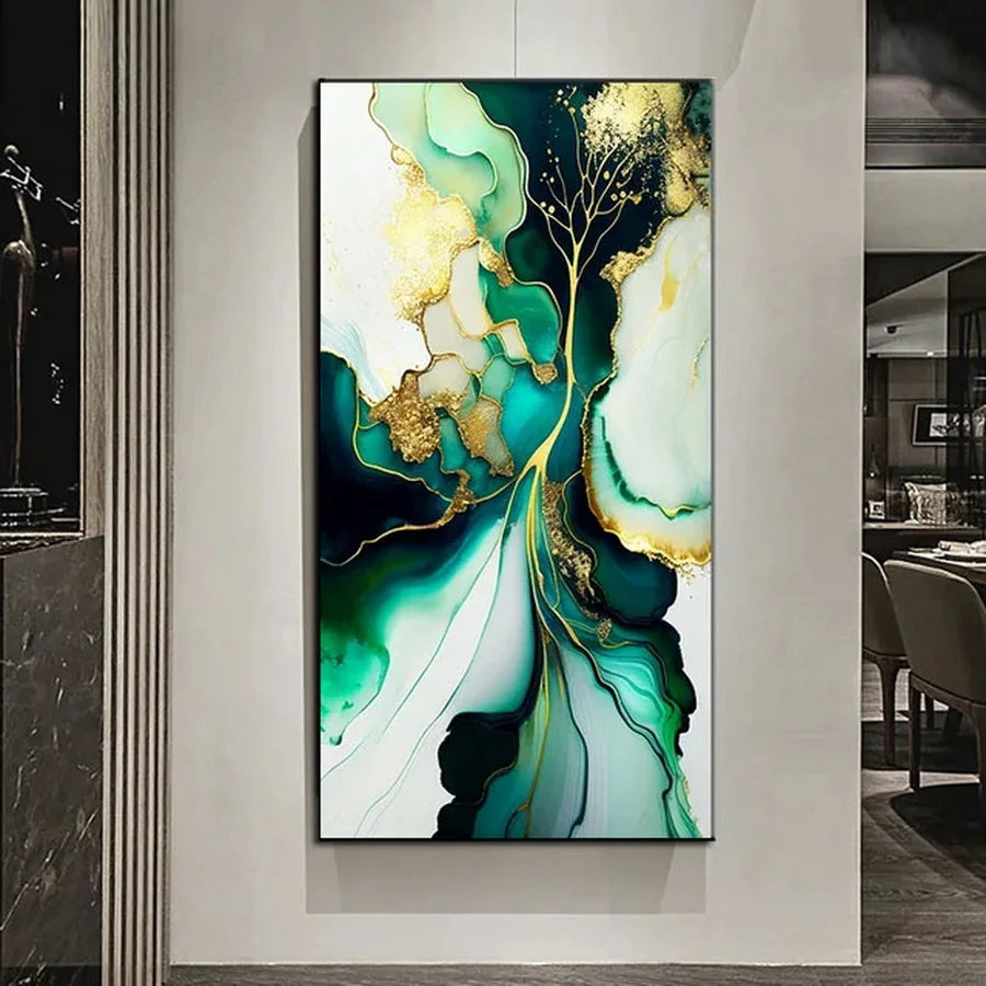 DIY Large Abstract Landscape Diamond Painting