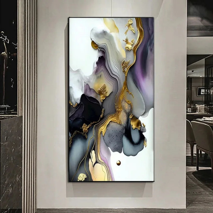 DIY Large Abstract Landscape Diamond Painting
